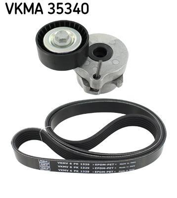 Kit de courroie d'accessoire (Courroie d’alternateur) SKF VKMA 35340